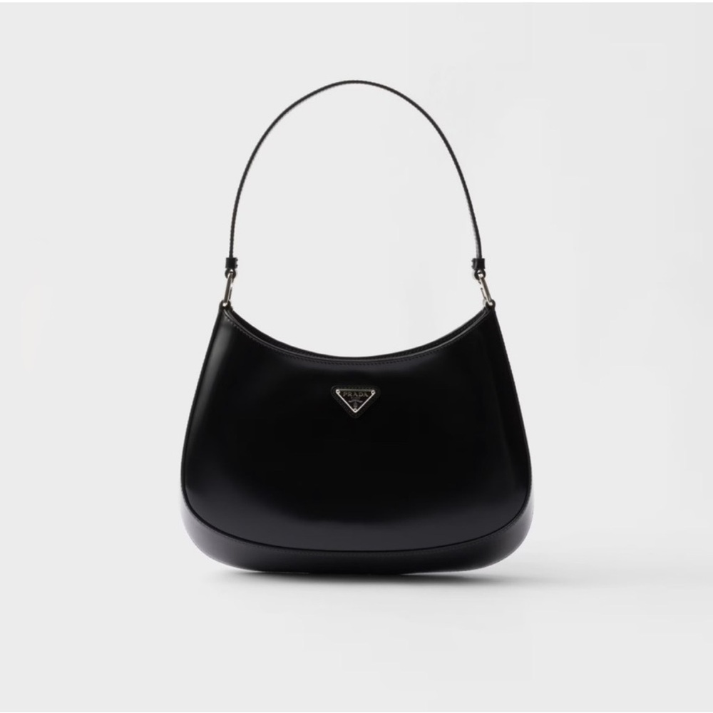 TODAY SALE ONLY!! PRADA CLEO Black Leather Shoulder Bag
